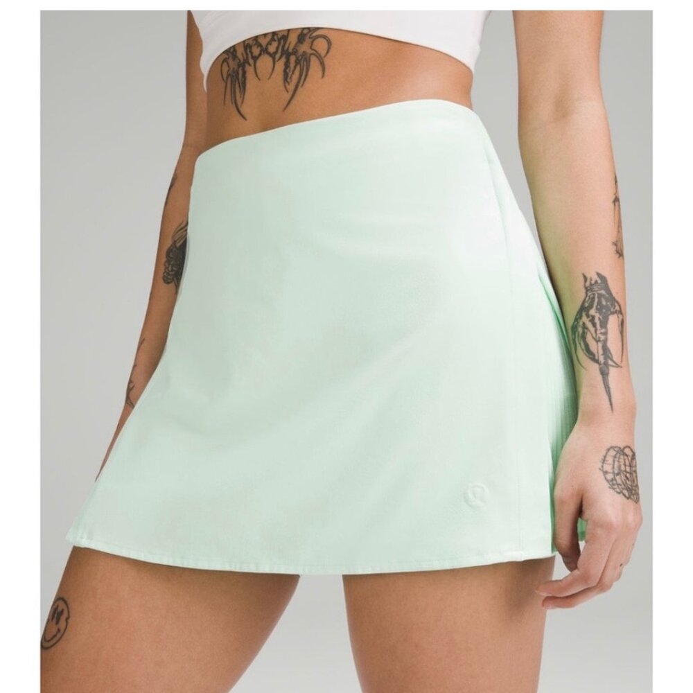 Lululemon Peek and Pleat skirt.